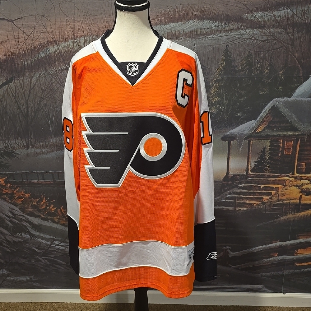 Reebok Orange NHL Hockey Jersey